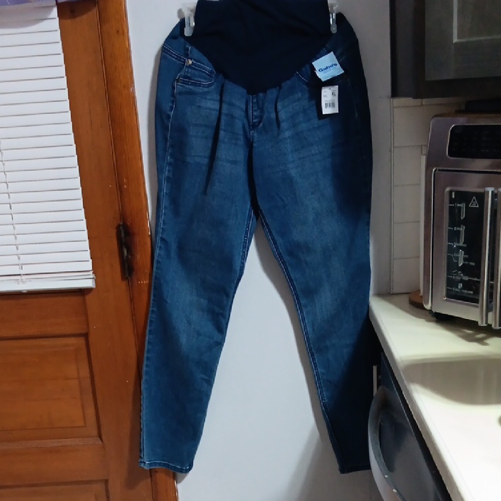 Blue Denim Women's Matetnity Jeans